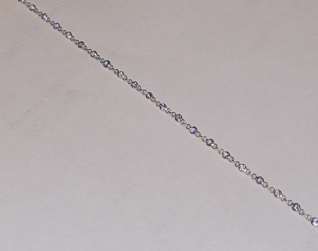 18k Tanzanite ForeverLinked Bracelet