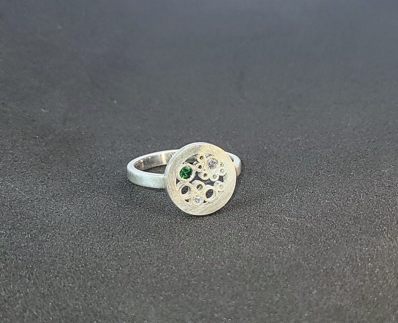 Sterling Silver Bubbles Ring