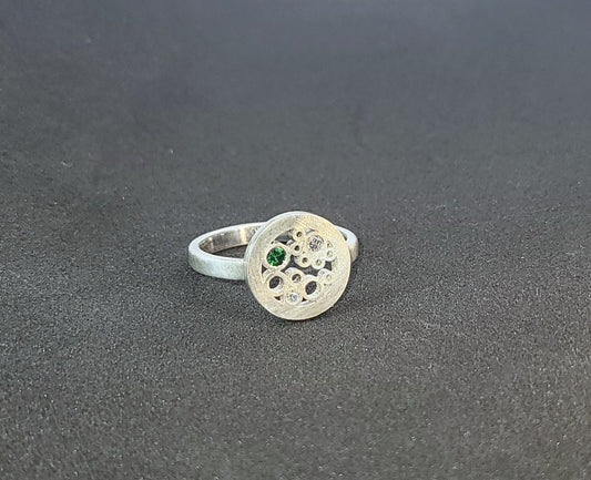 Sterling Silver Bubbles Ring