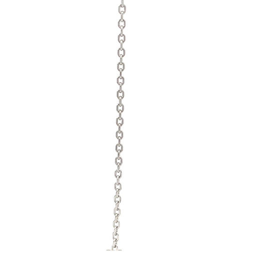 Sterling Silver Diamond-cut Cable Chain