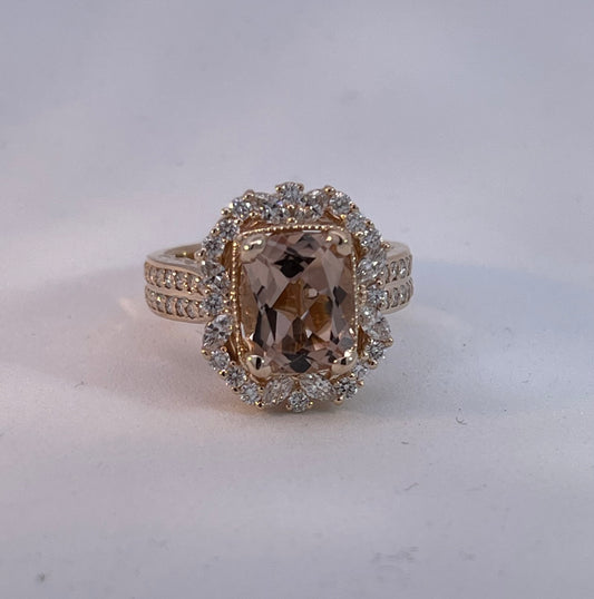 Topaz Engagement Ring