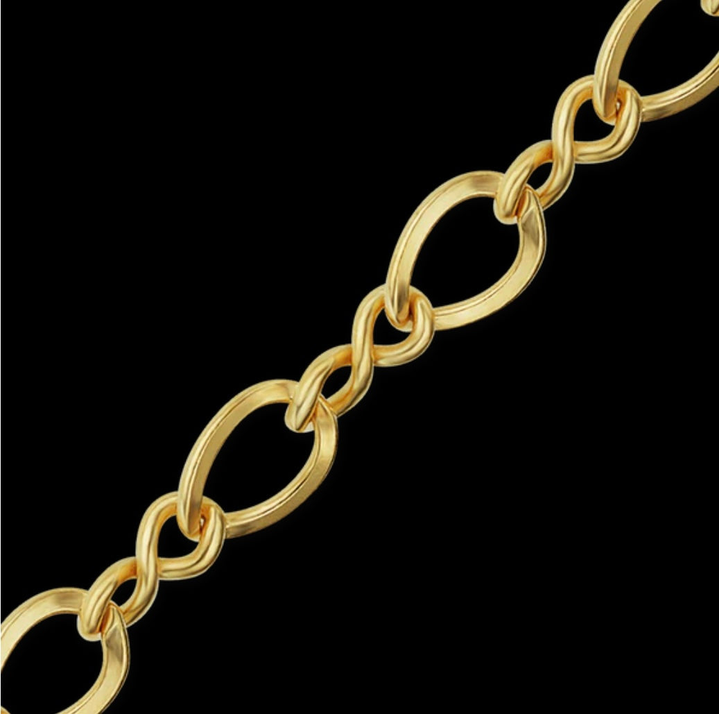 Gold-filled Large Figure Eight Chain