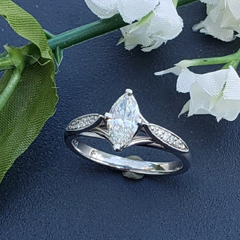 Vintage Solitaire Setting